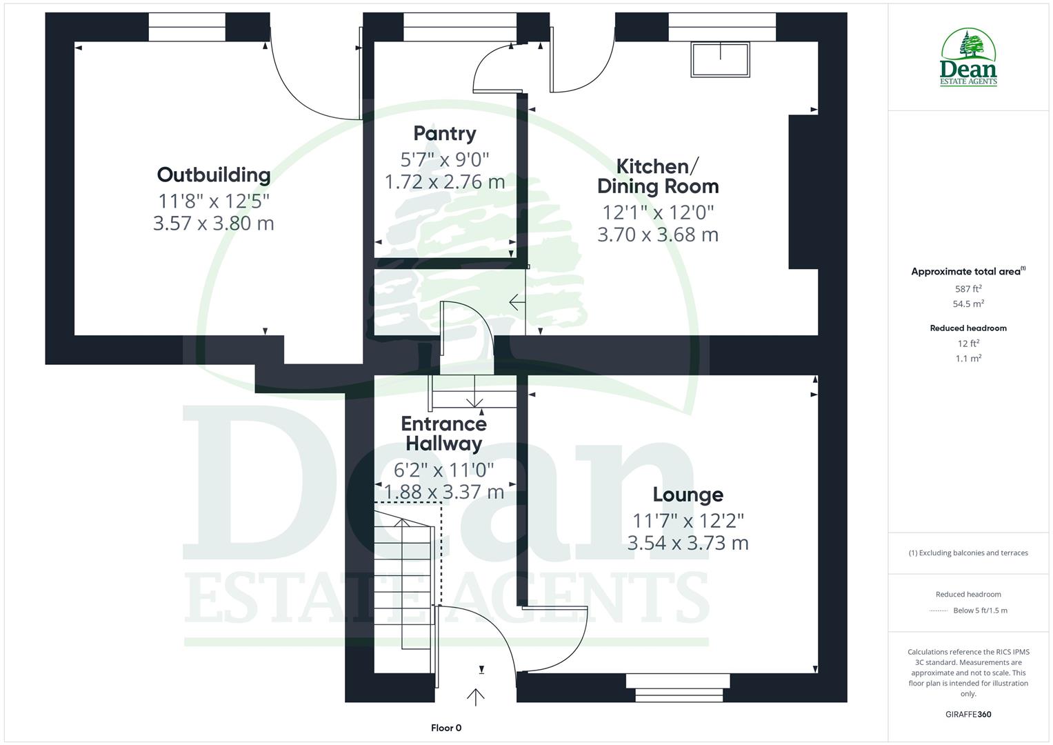 Hangerberry House, New Road, Lydbrook floorplan