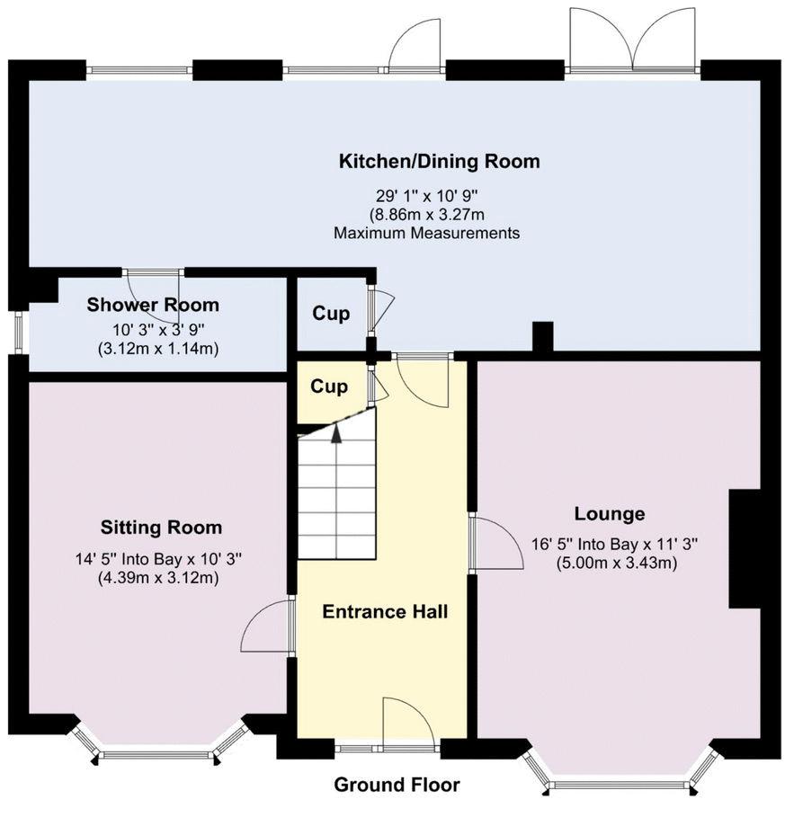 1, Neelands Grove, Portsmouth floorplan