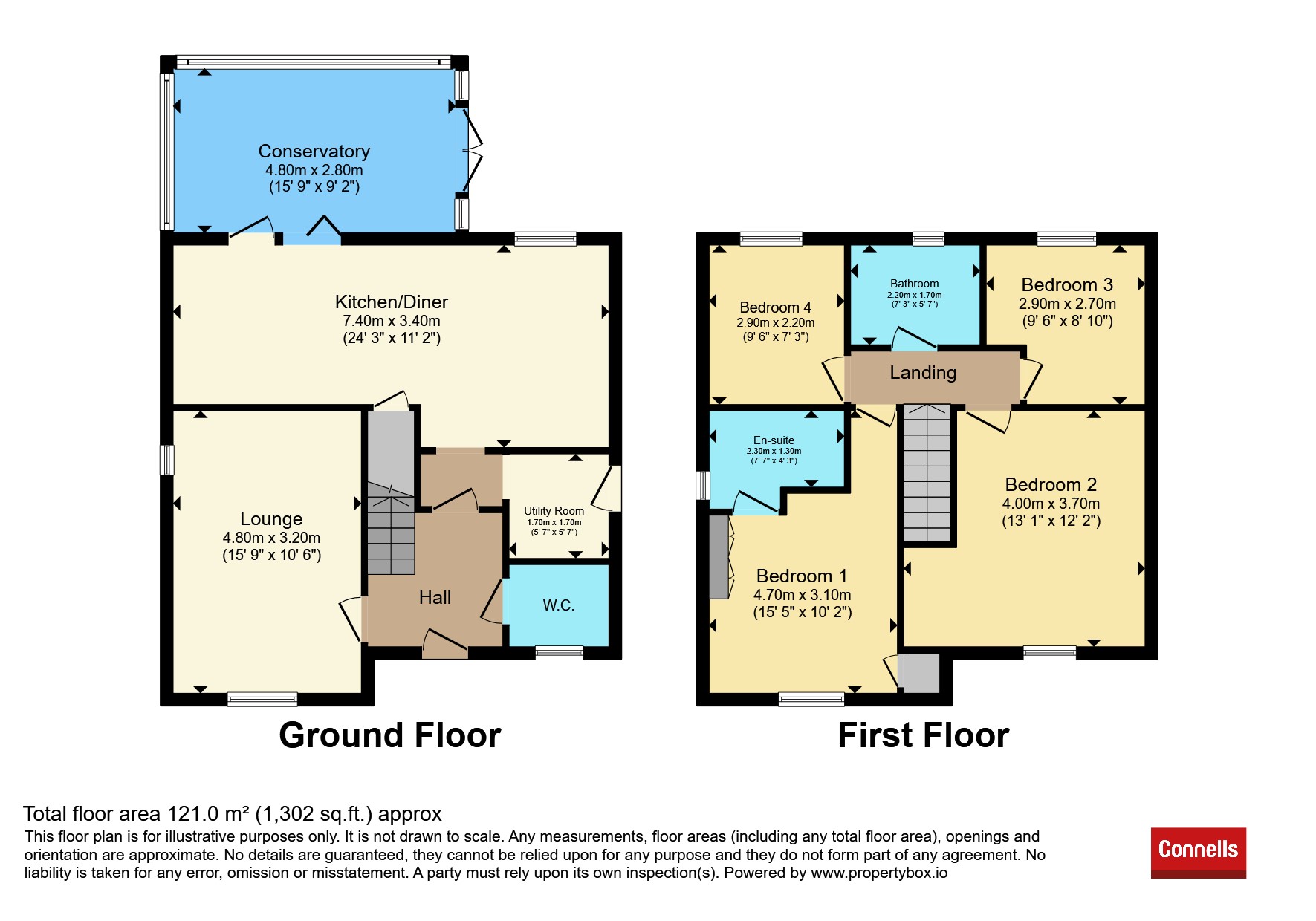 8, Slate Drive, Kettering floorplan