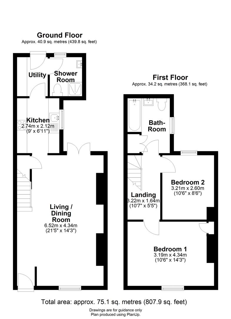 92, Norwich Street, Cambridge floorplan