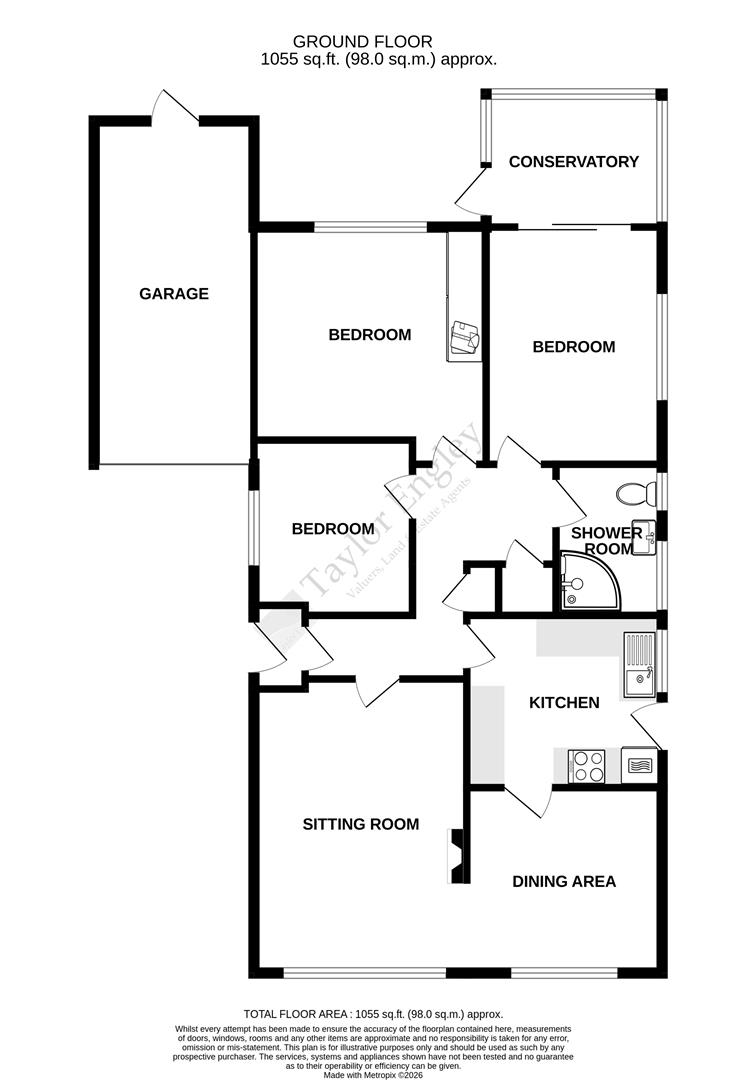 28, Beverington Road, Eastbourne floorplan