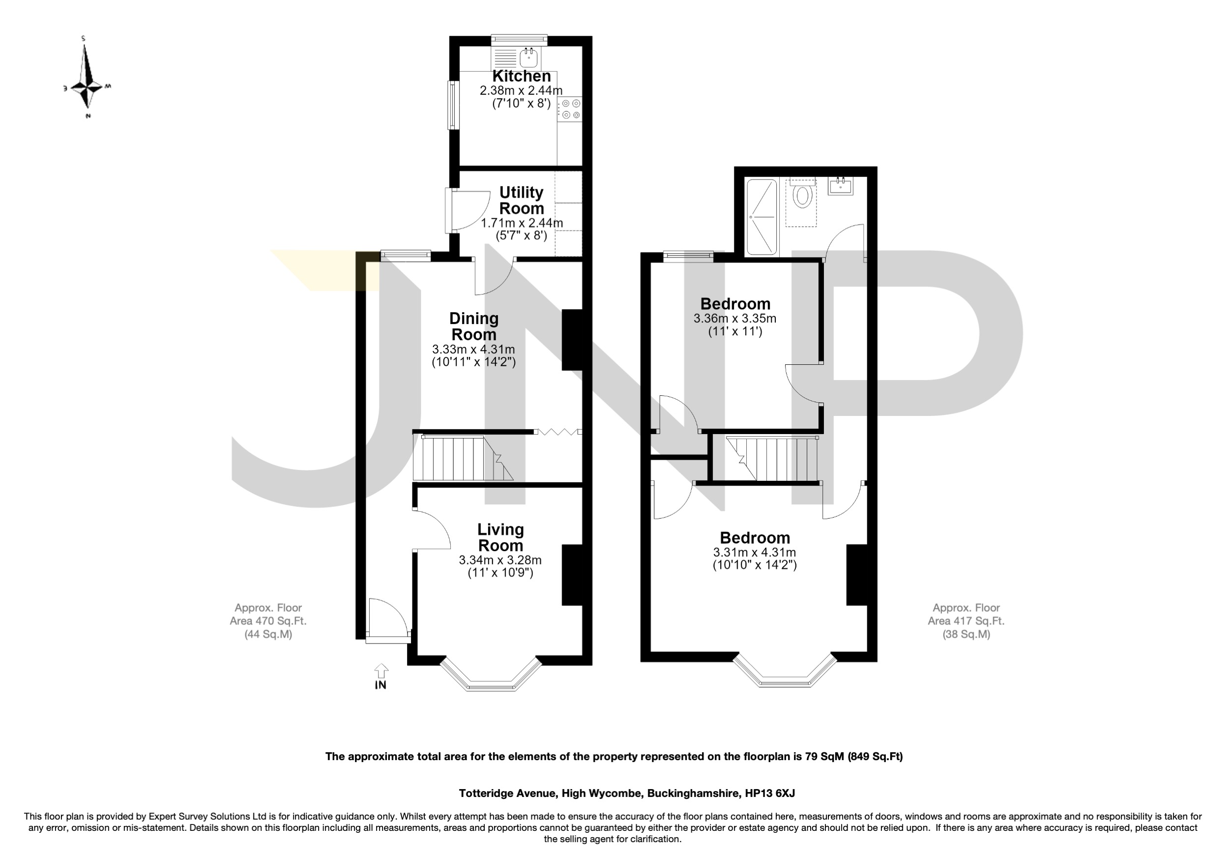 Totteridge Avenue, Buckinghamshire floorplan