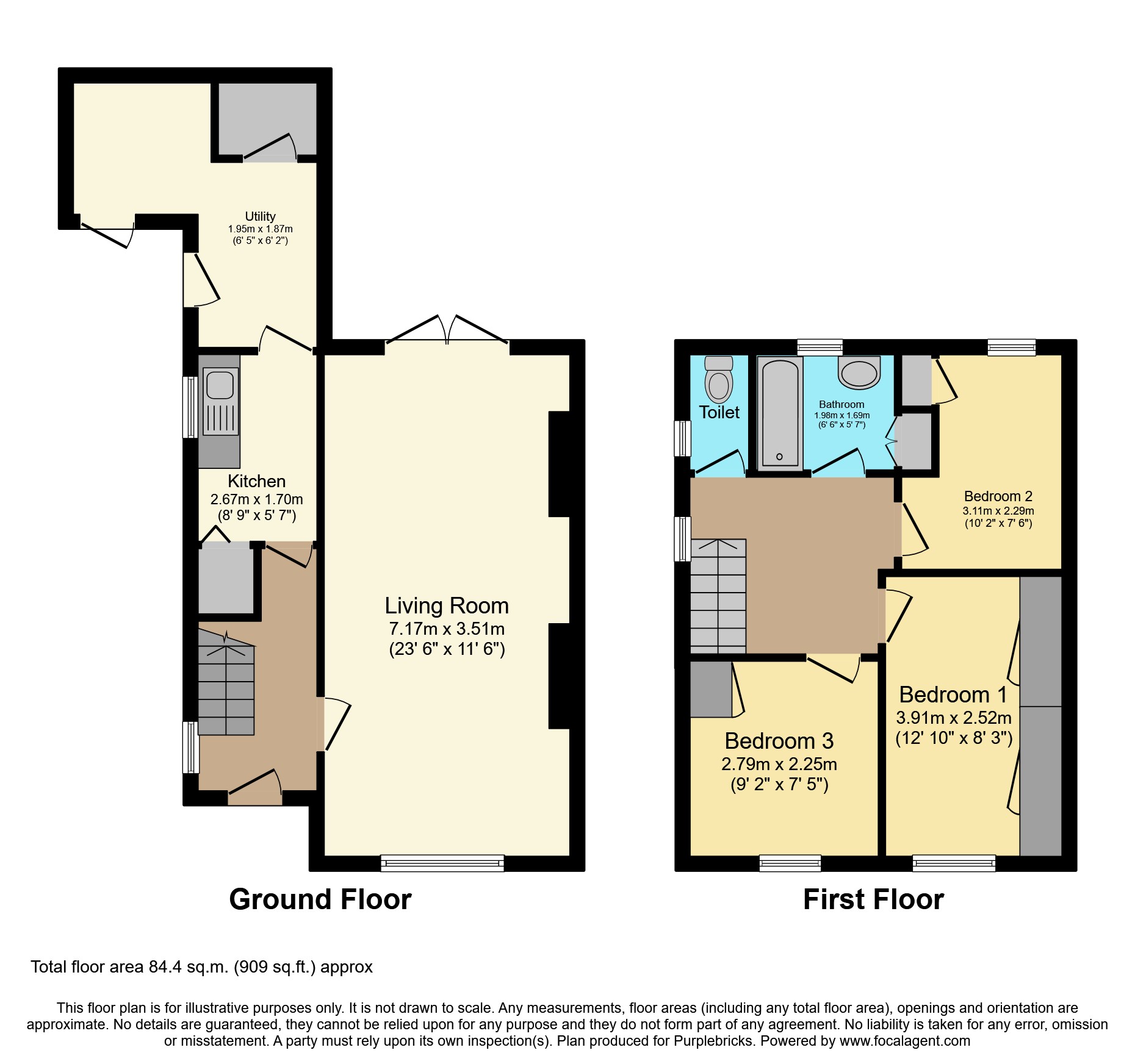March Hywel, Rhos, Pontardawe SA8, 3 bedroom semidetached house for