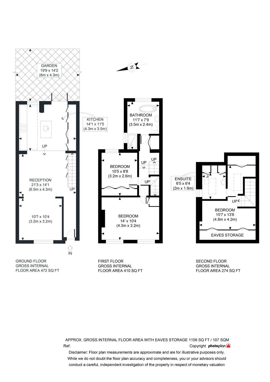 3 Bedrooms Terraced house for sale in Kilravock Street, Queens Park, London W10