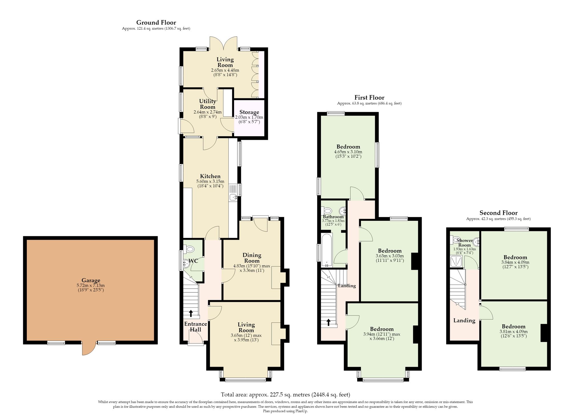108 Lowestoft Road, Great Yarmouth floorplan