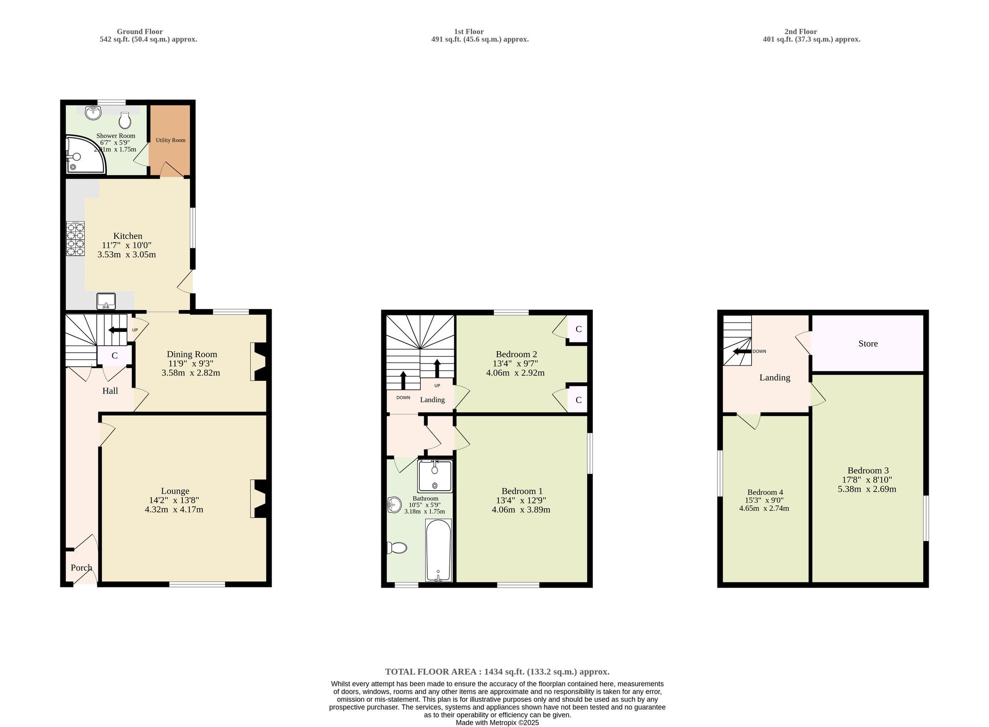 8 Emorsgate, King's Lynn floorplan