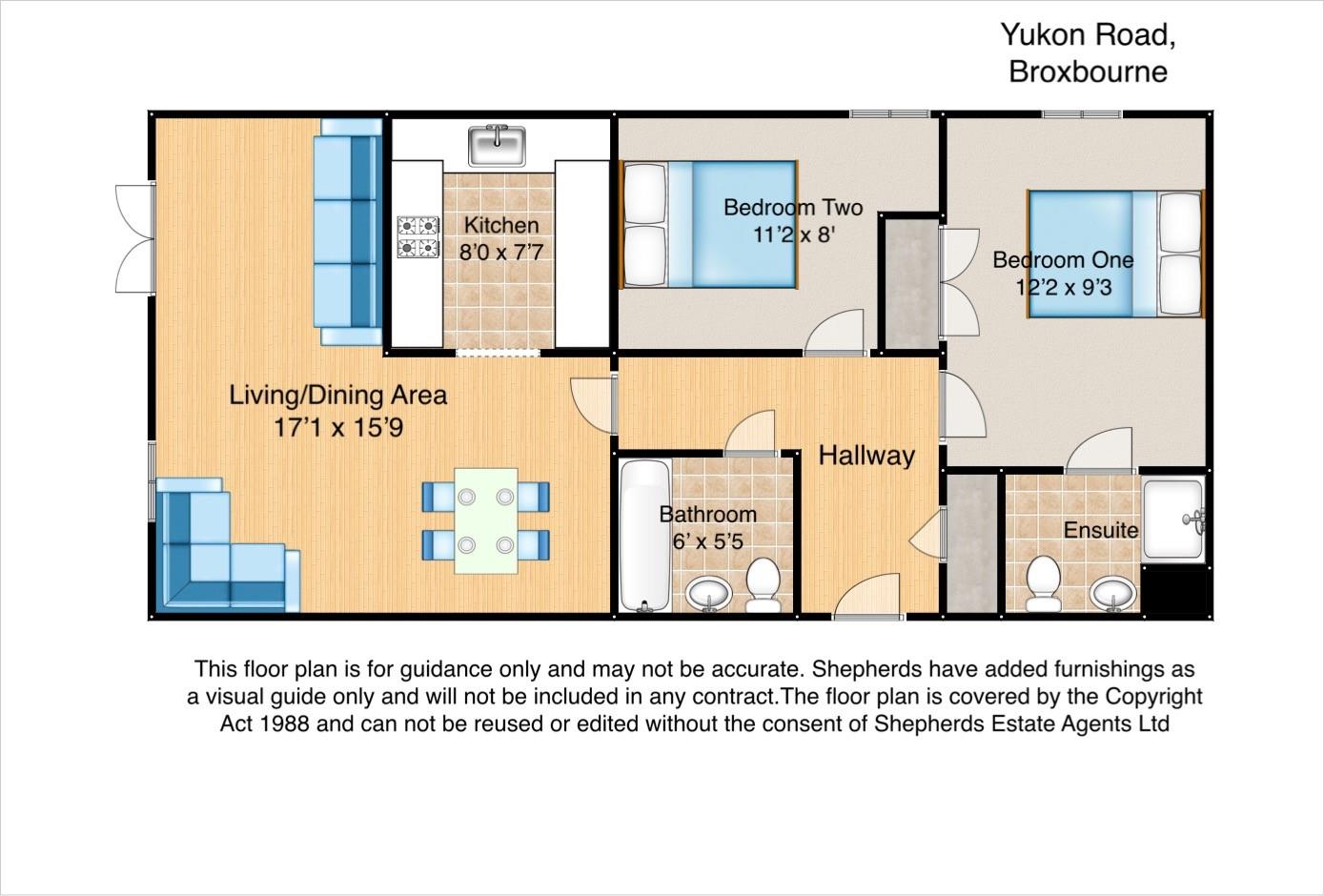 27, Yukon Road, Broxbourne floorplan