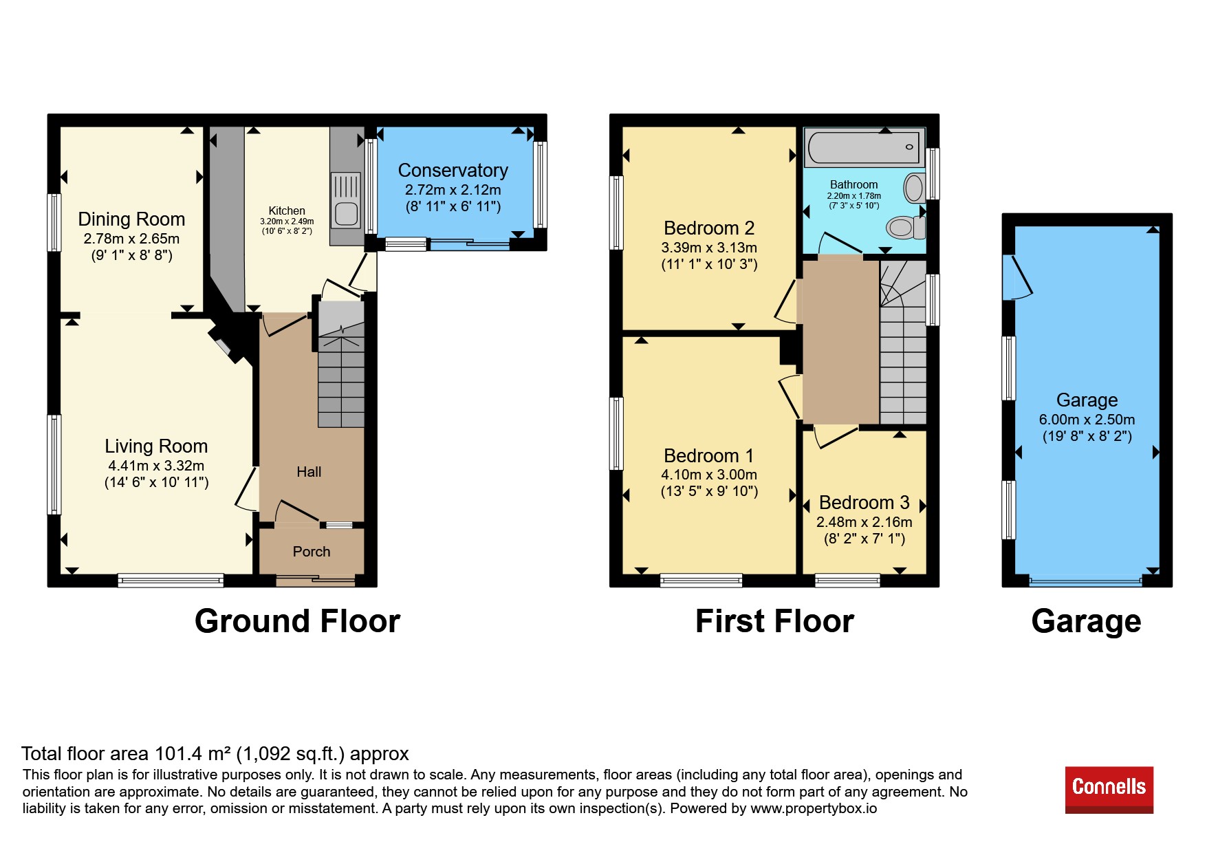 1, Chadwell Close, Melton Mowbray floorplan
