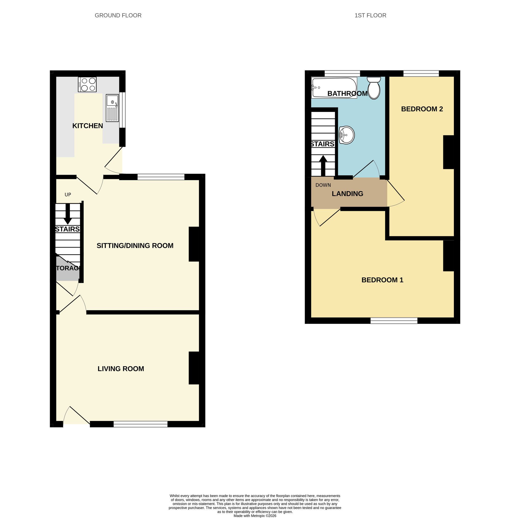 9 Gloster Street, Bolton floorplan