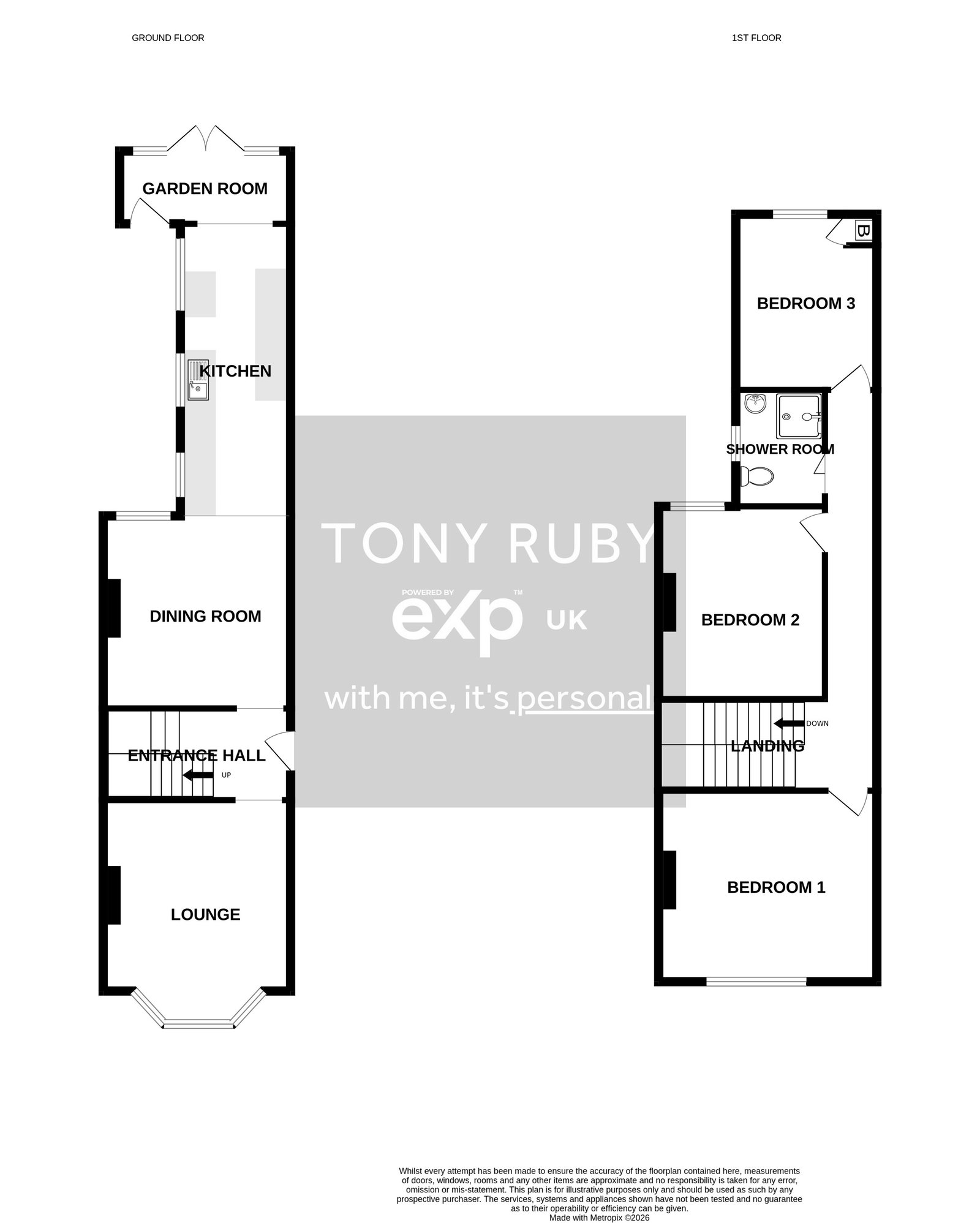 20, Houghton Road, Grantham floorplan
