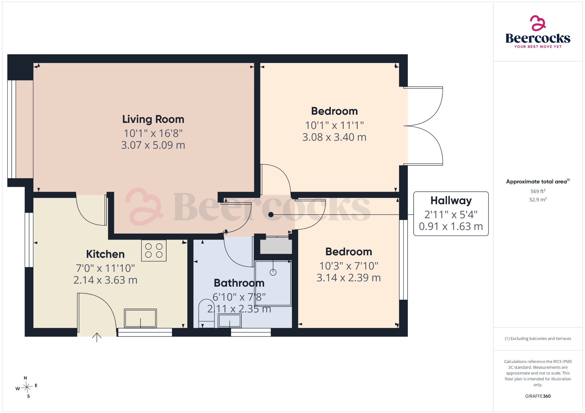 35 Chestnut Garth, Burton Pidsea, East Riding of Yorkshire floorplan