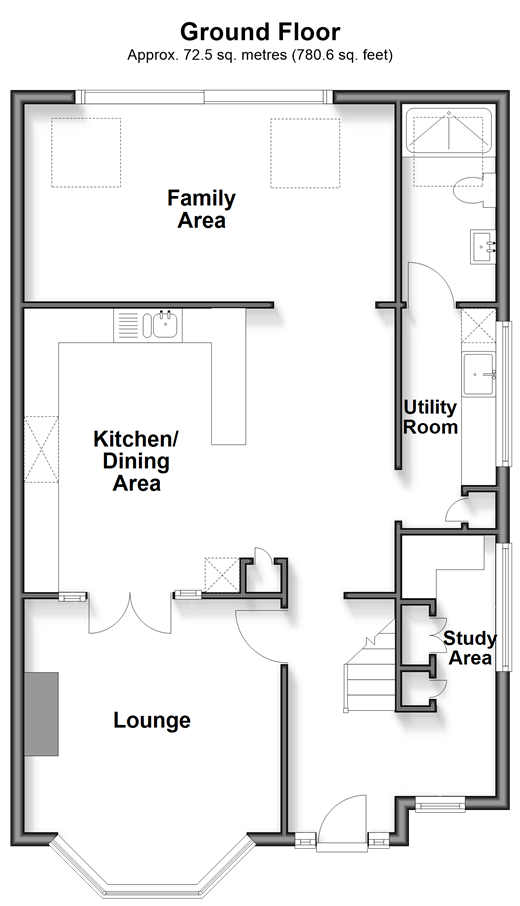 Stewards Close, Epping floorplan