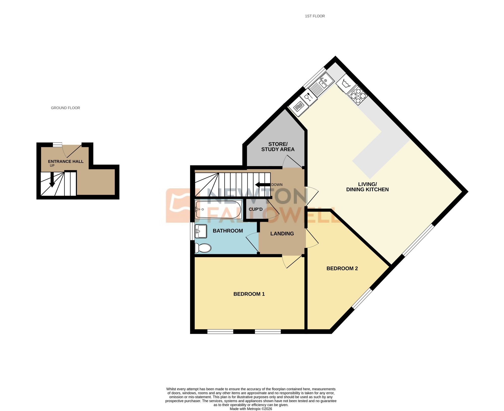 5 Lord Hawke Way, Newark floorplan