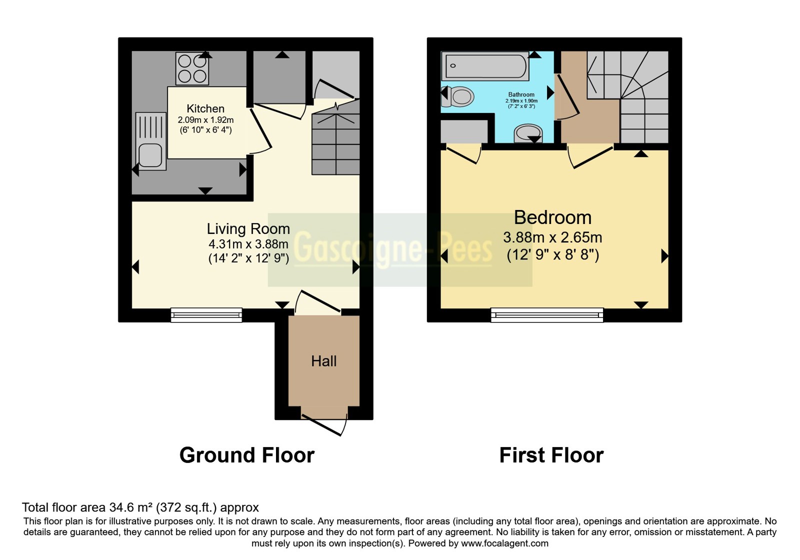Conifer Gardens, Sutton floorplan