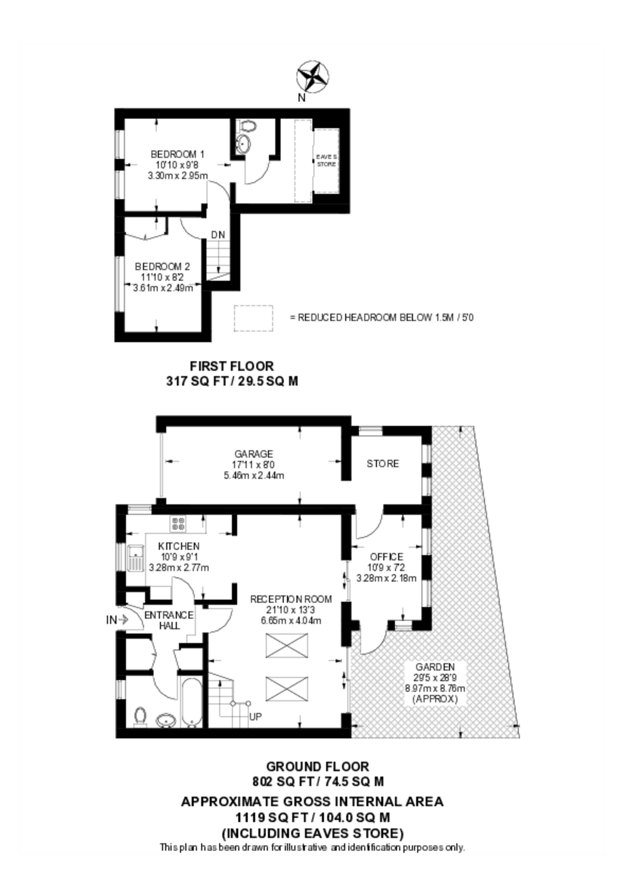 Eastcombe Avenue, Blackheath floorplan