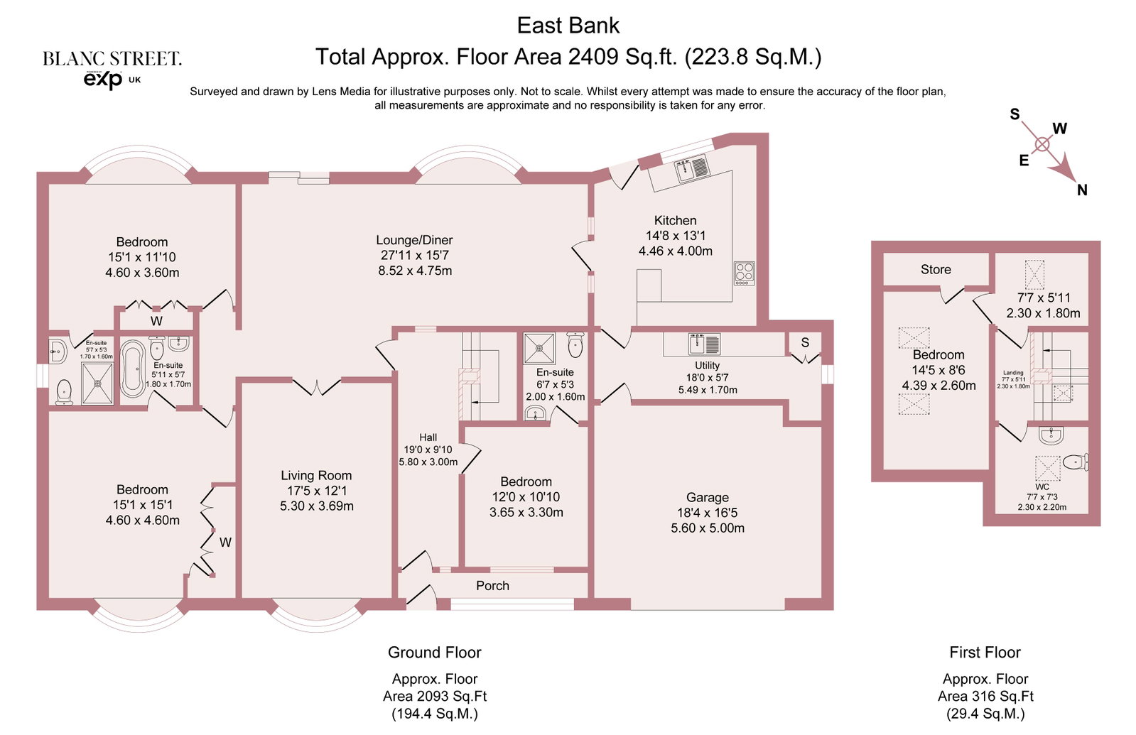 Eastbank, Lancaster Road, Preston floorplan