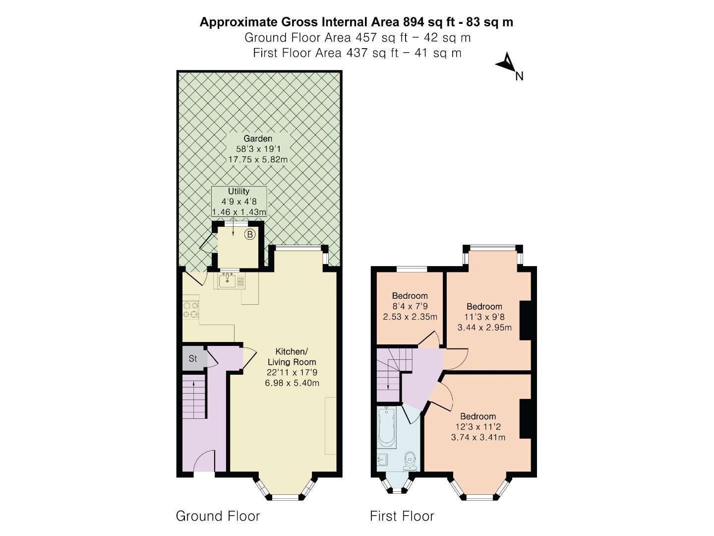 32, Southern Way, Romford floorplan