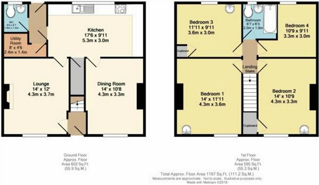 4 Bedrooms Town house for sale in Laughton Road, Thurcroft, Rotherham, South Yorkshire S66