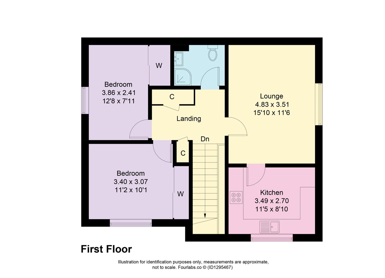 8, West School Road, Dundee floorplan