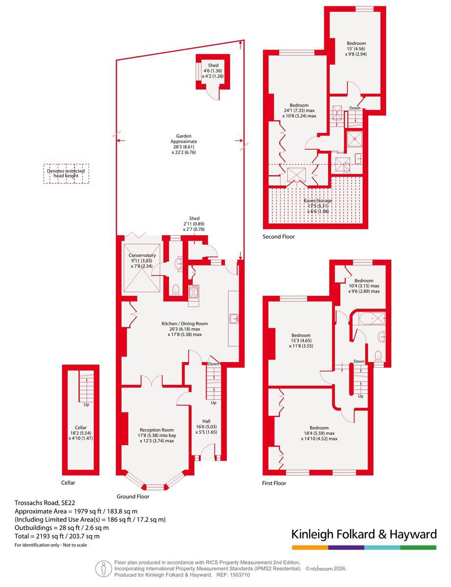 34, Trossachs Road, London floorplan