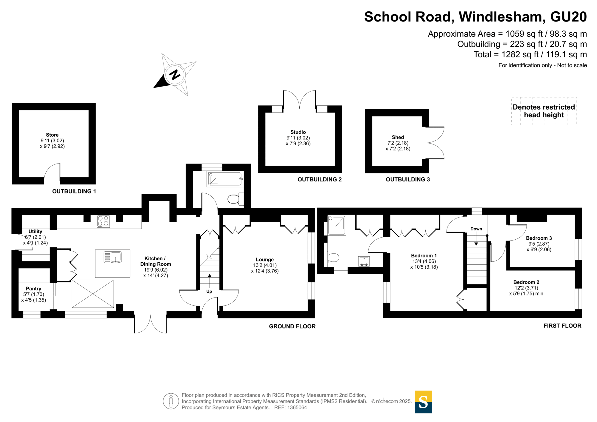 Poplar Cottage,, School Road, Surrey floorplan