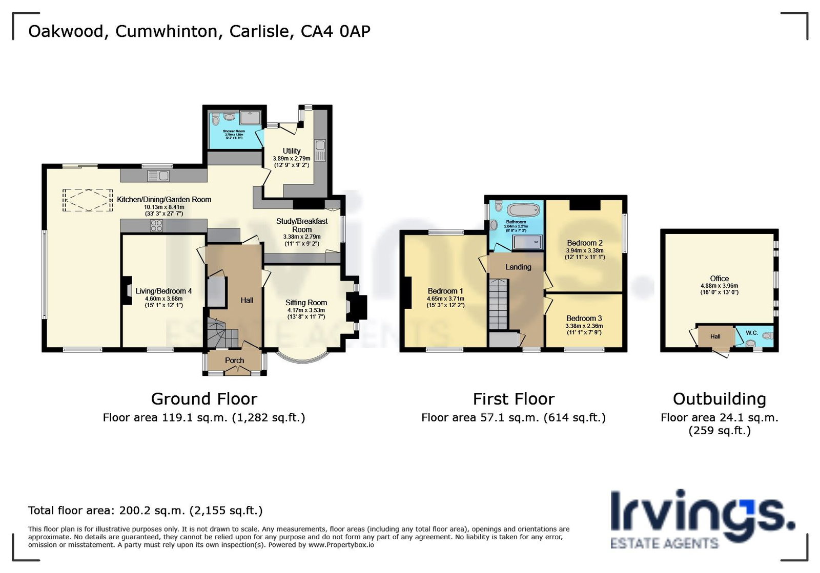 Oakwood, Carlisle floorplan