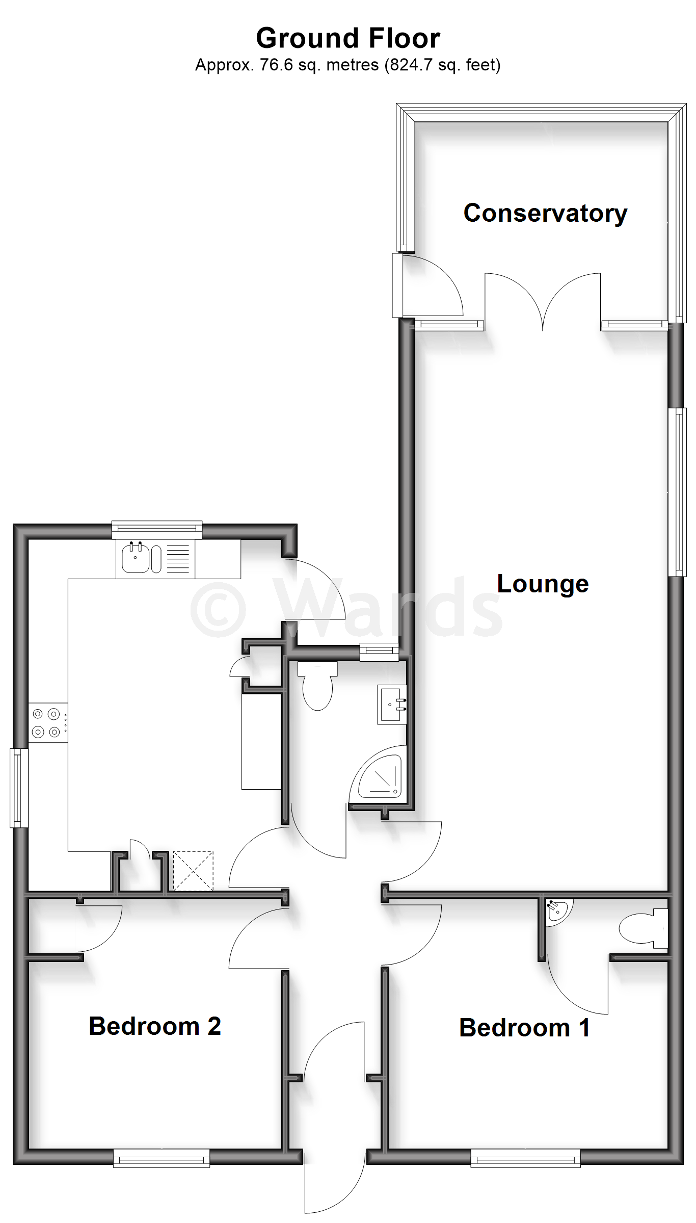 1, Lymington Road, Westgate-On-Sea floorplan