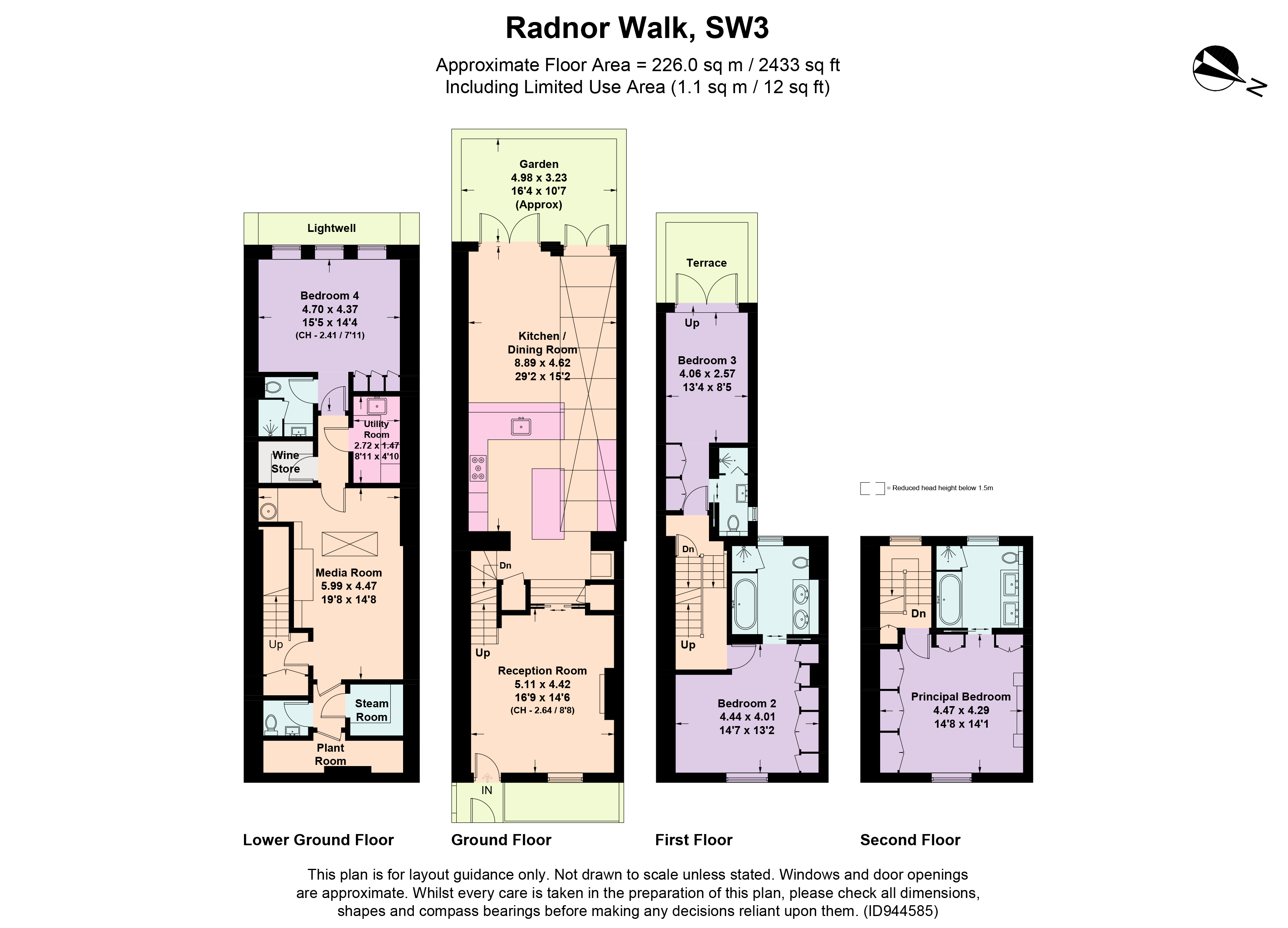 Radnor Walk, Chelsea, London SW3., 4 bedroom terraced house for sale 64334063 PrimeLocation