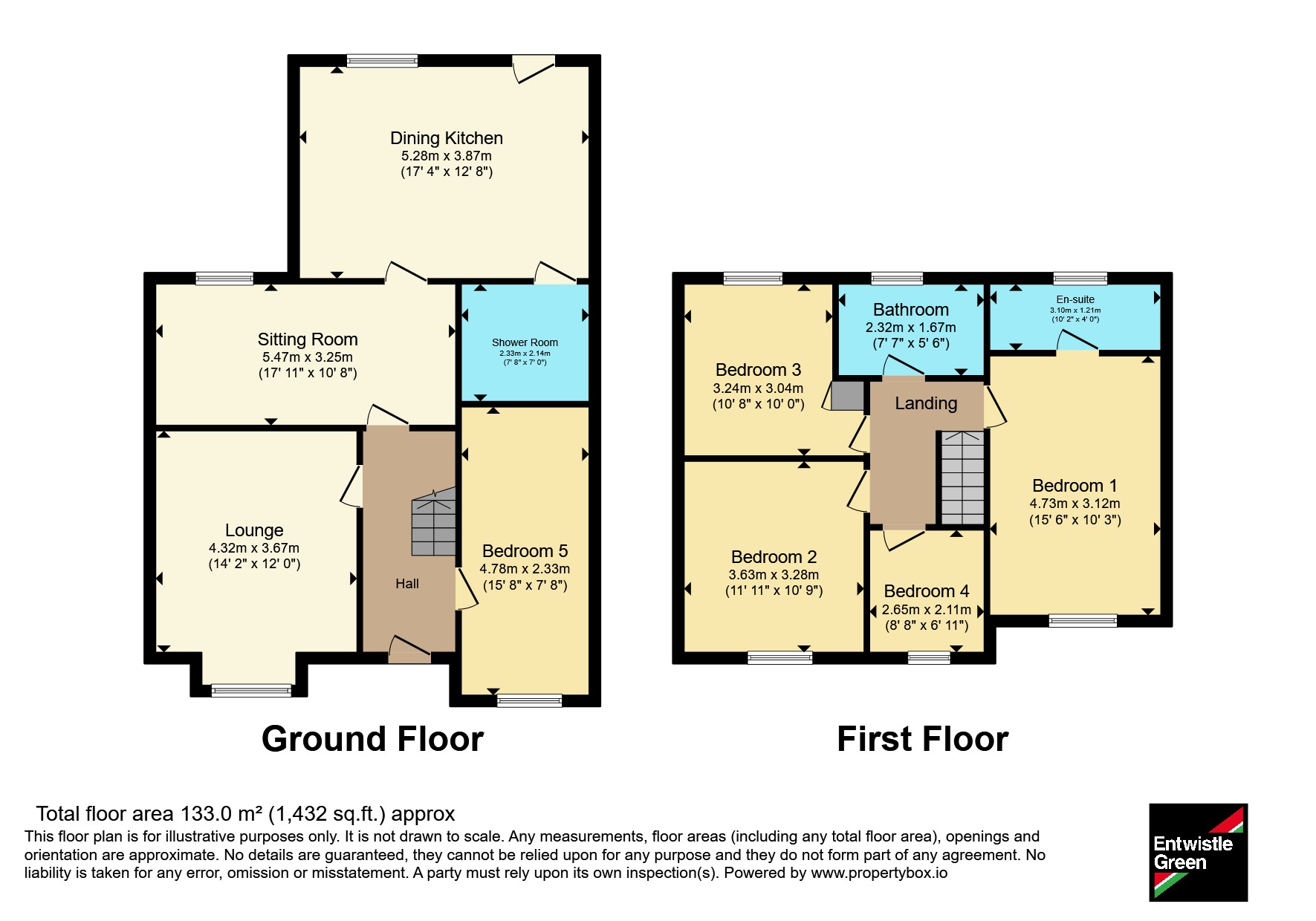 50, Oban Crescent, Lancashire floorplan