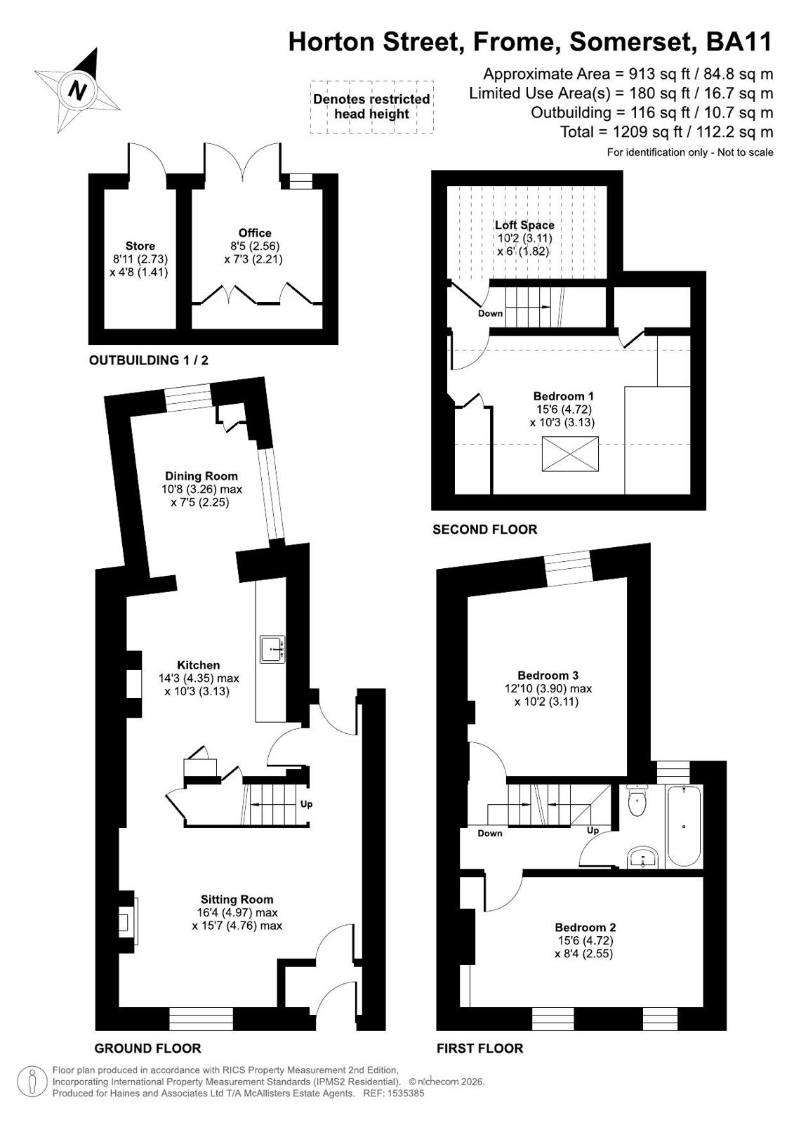 Horton Street, Somerset floorplan