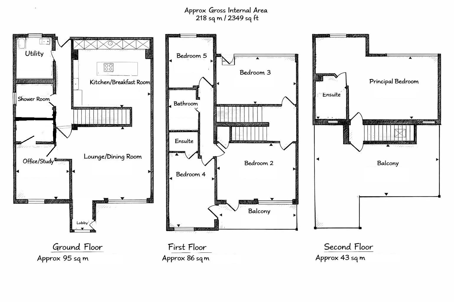 17A, Hooks Hill Road, Sheringham floorplan