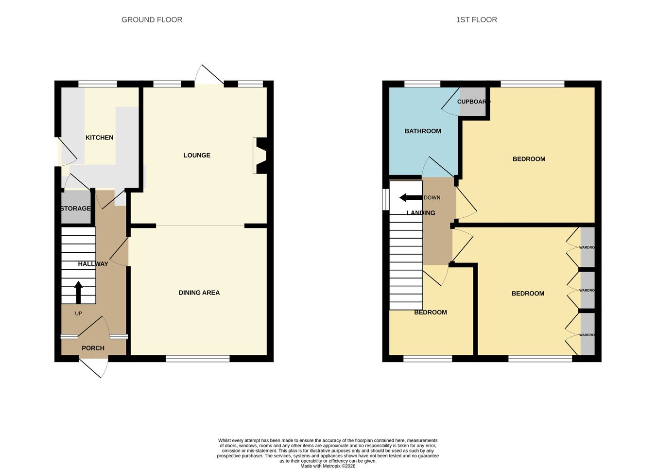 84, Stonehurst Road, Birmingham floorplan