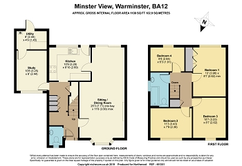 4 Bedrooms Detached house for sale in Minster View, Warminster BA12