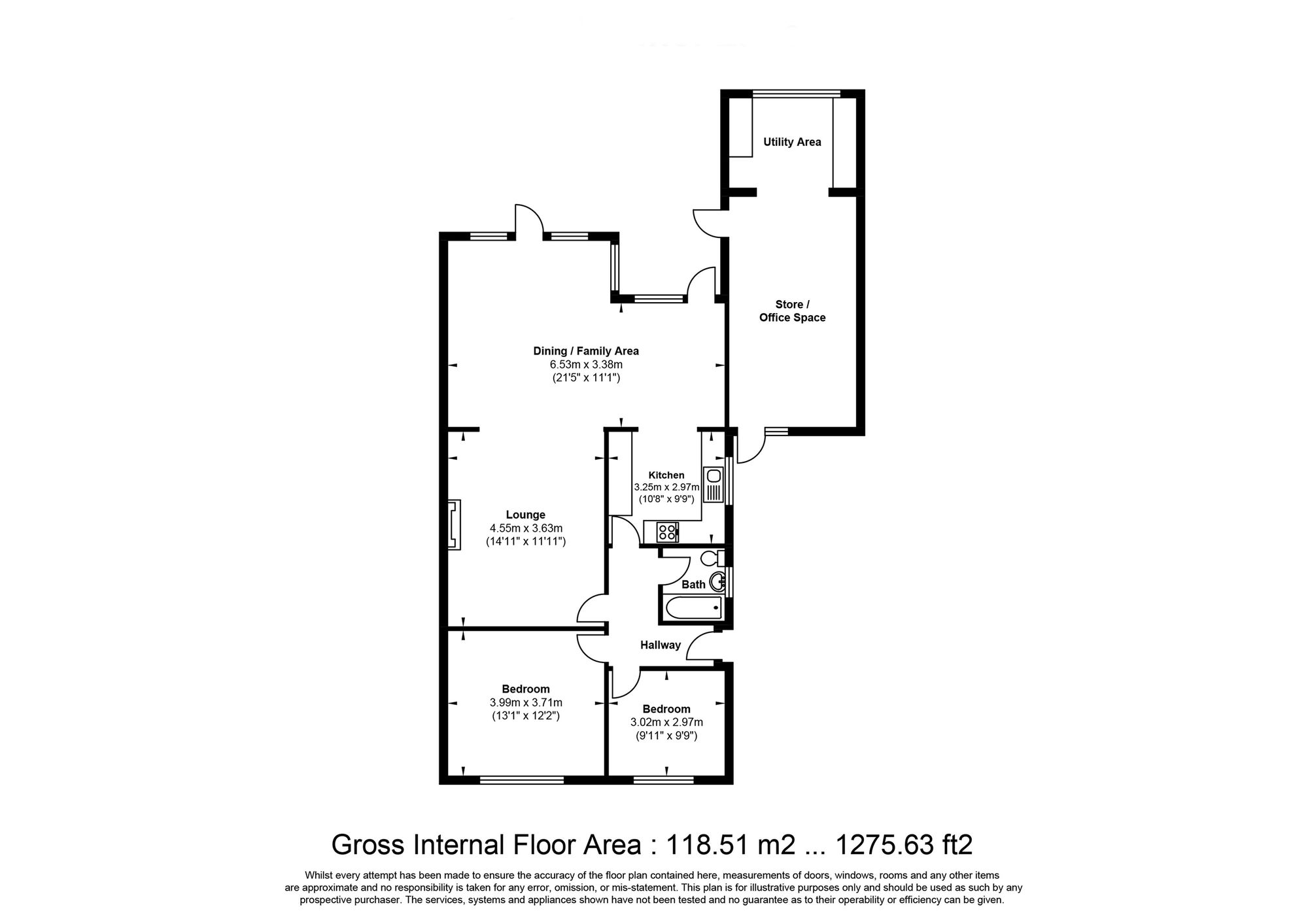 121 Kennel Lane, Billericay floorplan