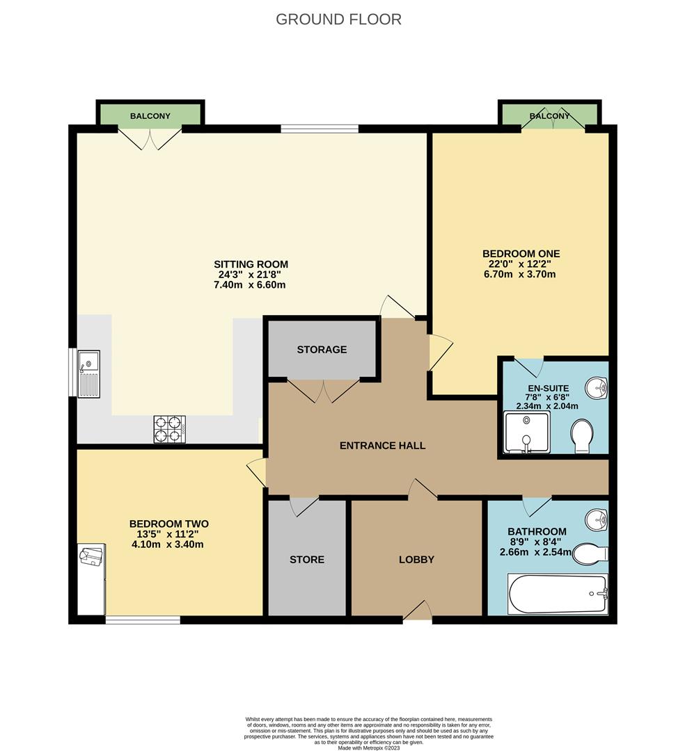 Apartment 7, Knighton Hayes Hall, 6c, Ratcliffe Road, Leicester floorplan