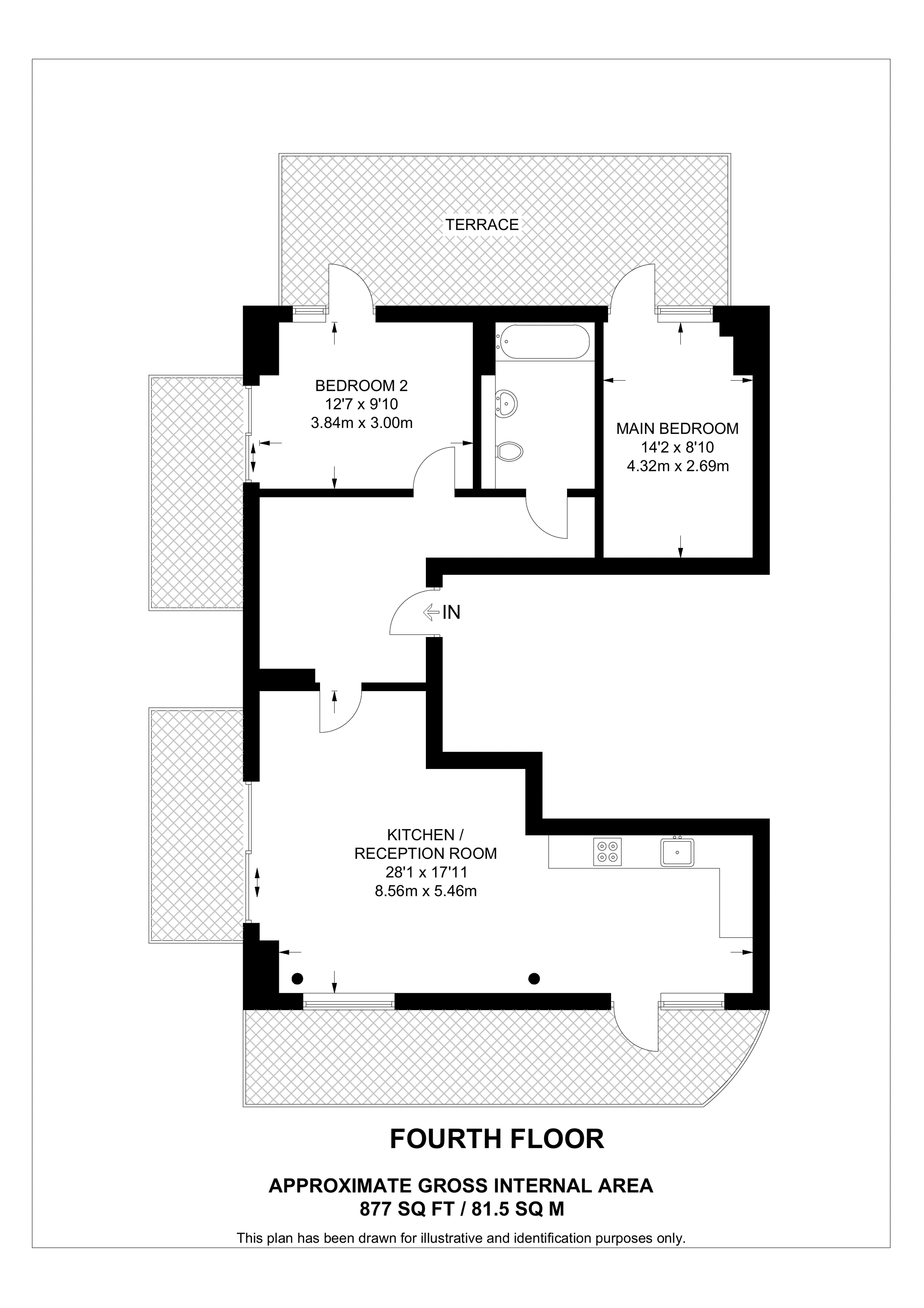 4 Avonmore Road floorplan