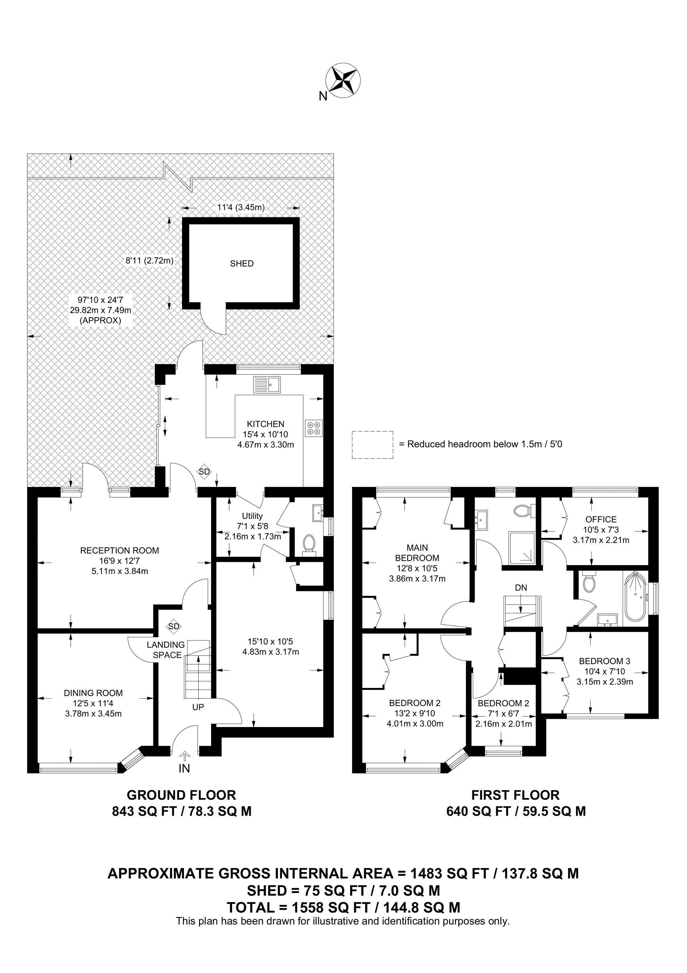 Woodlands Avenue, Eastcote, Ruislip HA4, 5 bedroom semidetached house