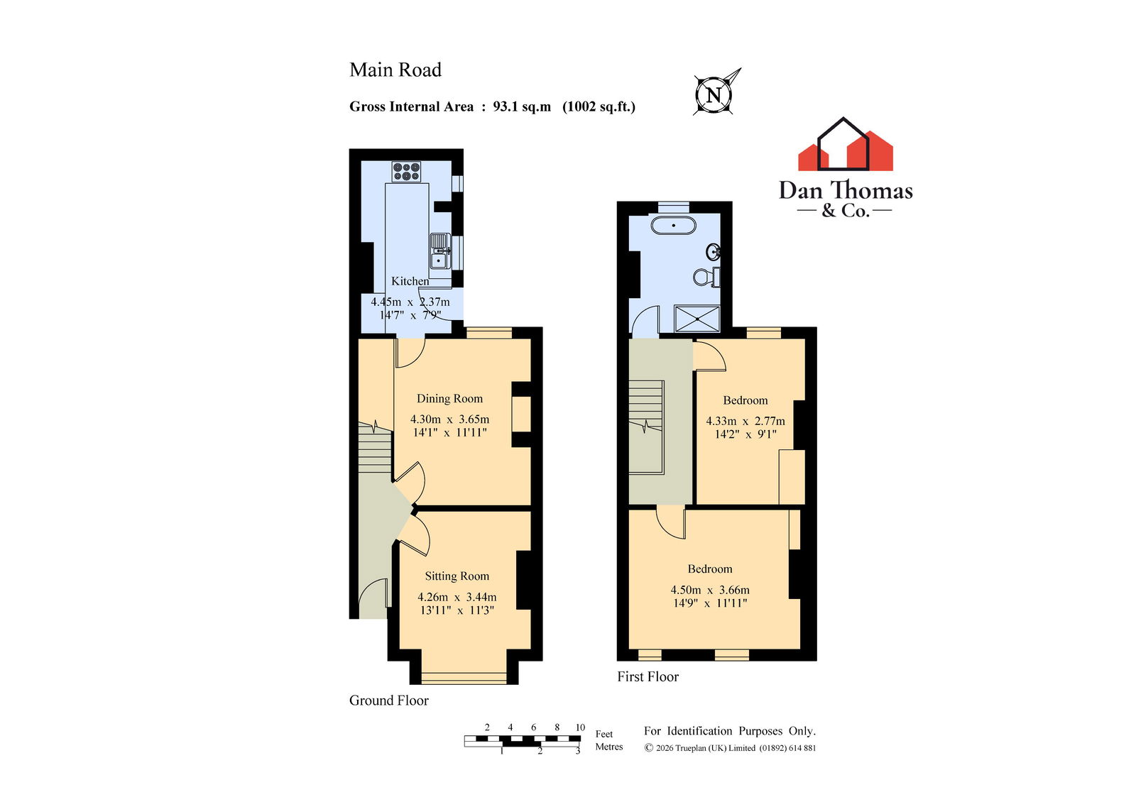 Bexley Cottages,4, The Street, Dartford floorplan