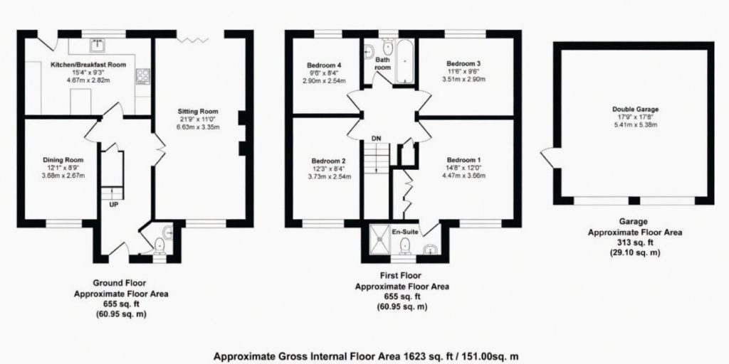 6, Drakes Meadow, Yeovil floorplan