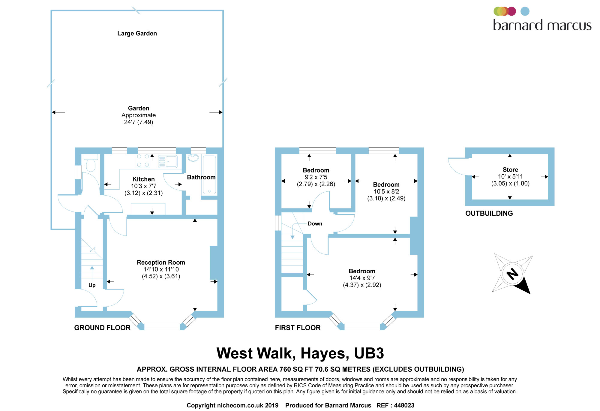 3 Bedrooms Semi-detached house for sale in West Walk, Hayes UB3