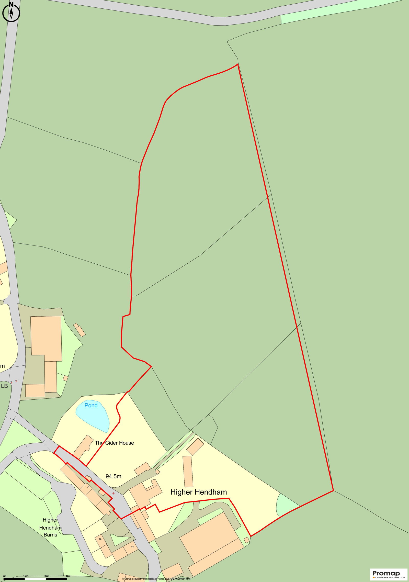 Higher Hendham House, Kingsbridge floorplan