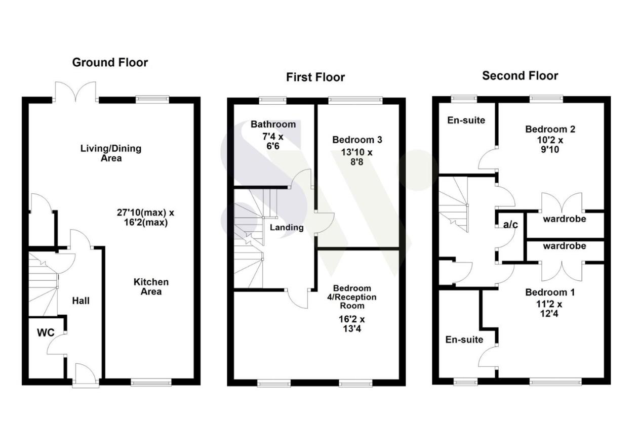 27, The Avenue, Corby floorplan