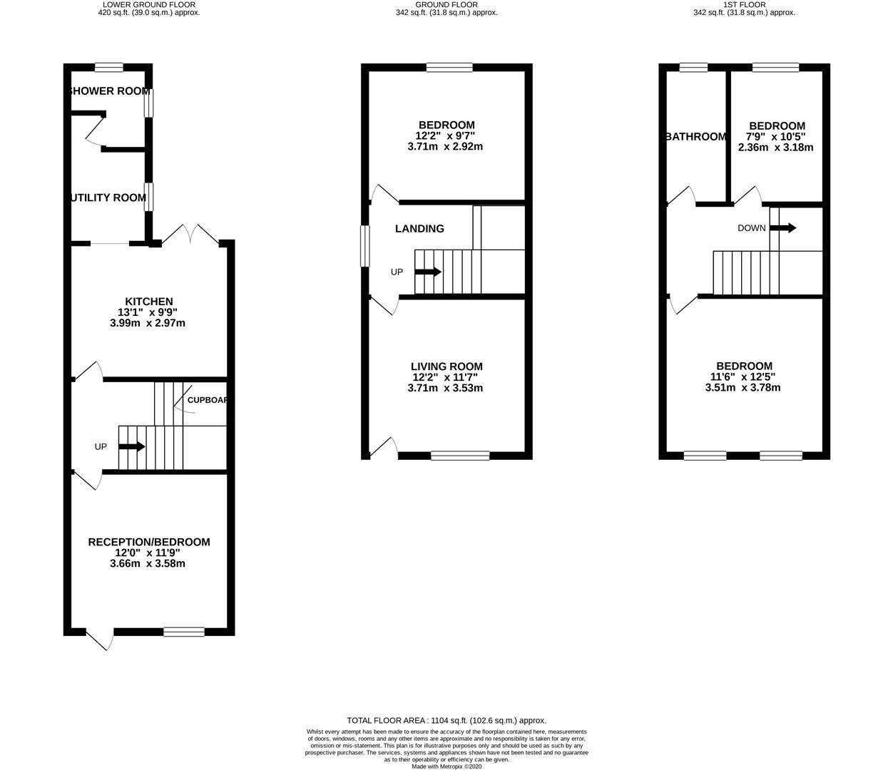 5, Hill Street, Hastings floorplan