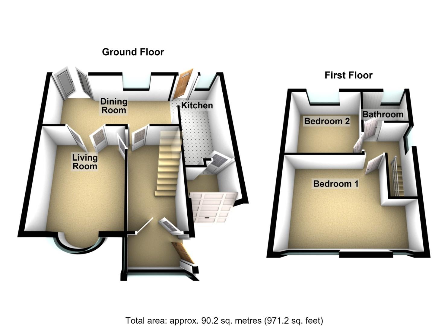 10, Rosewood Crescent, Whitley Bay floorplan