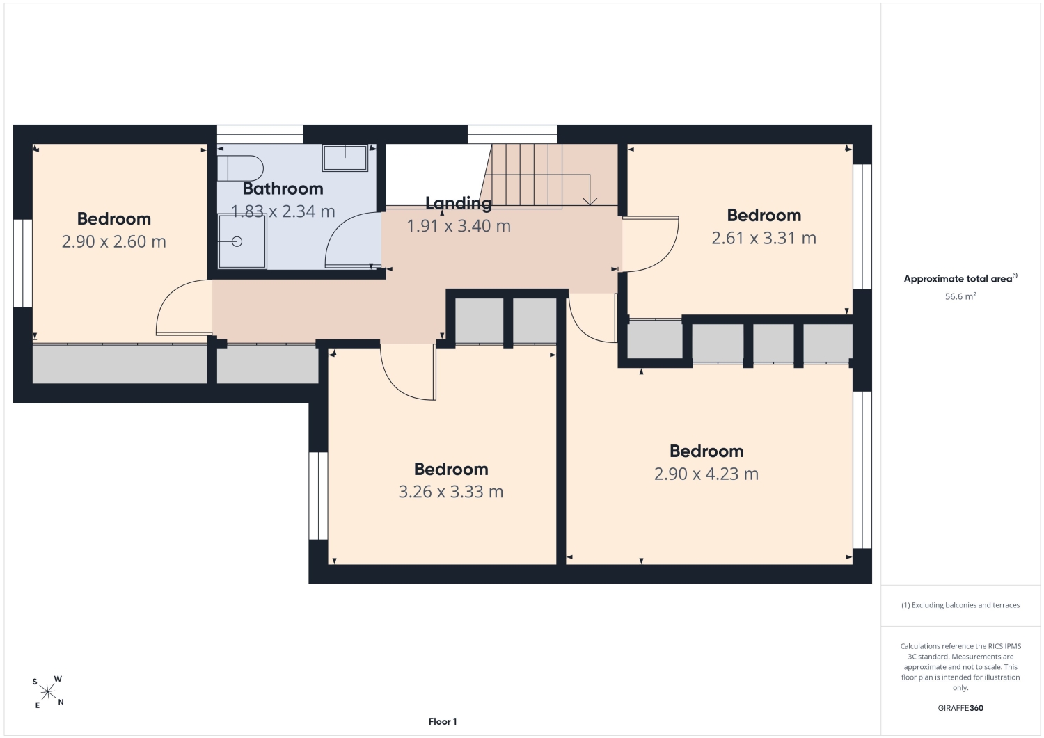 33, Hatton Close, Dronfield floorplan