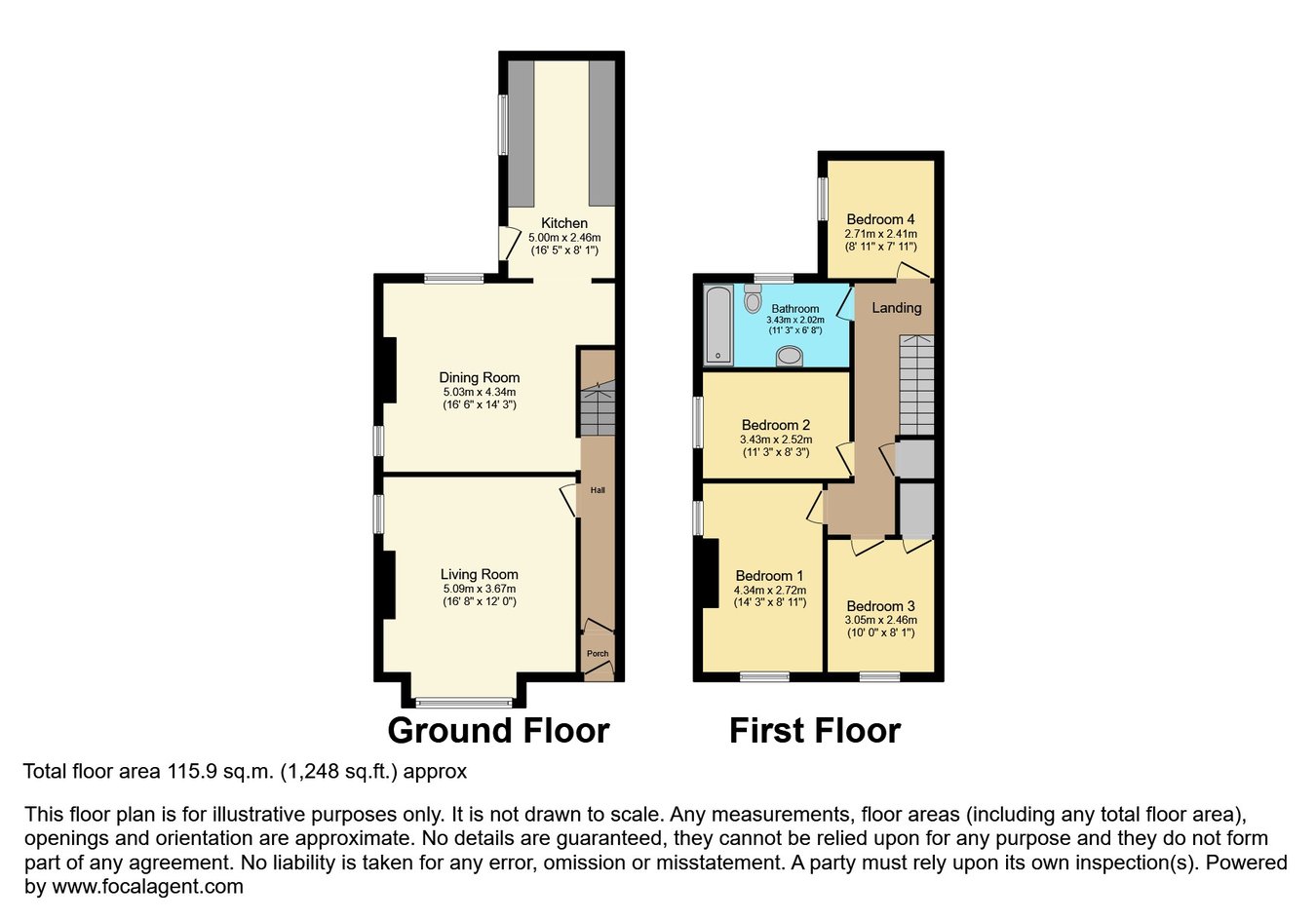 72, Horne Street, Bury floorplan