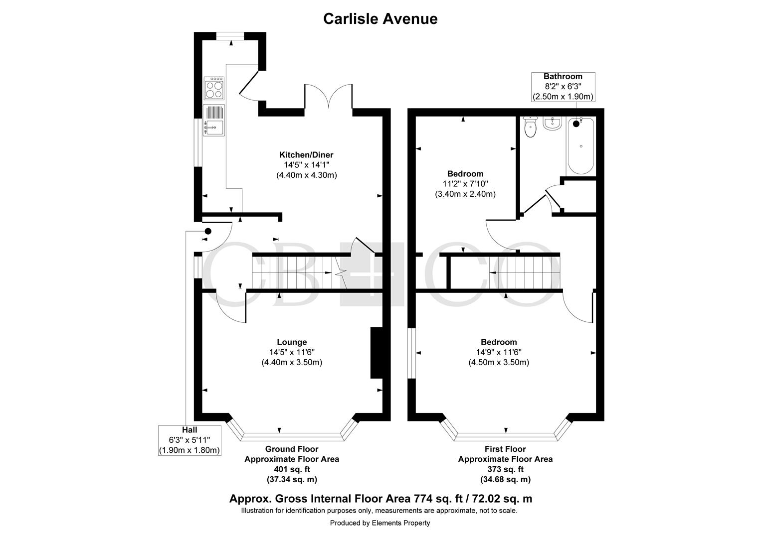 9, Carlisle Avenue, Derby floorplan