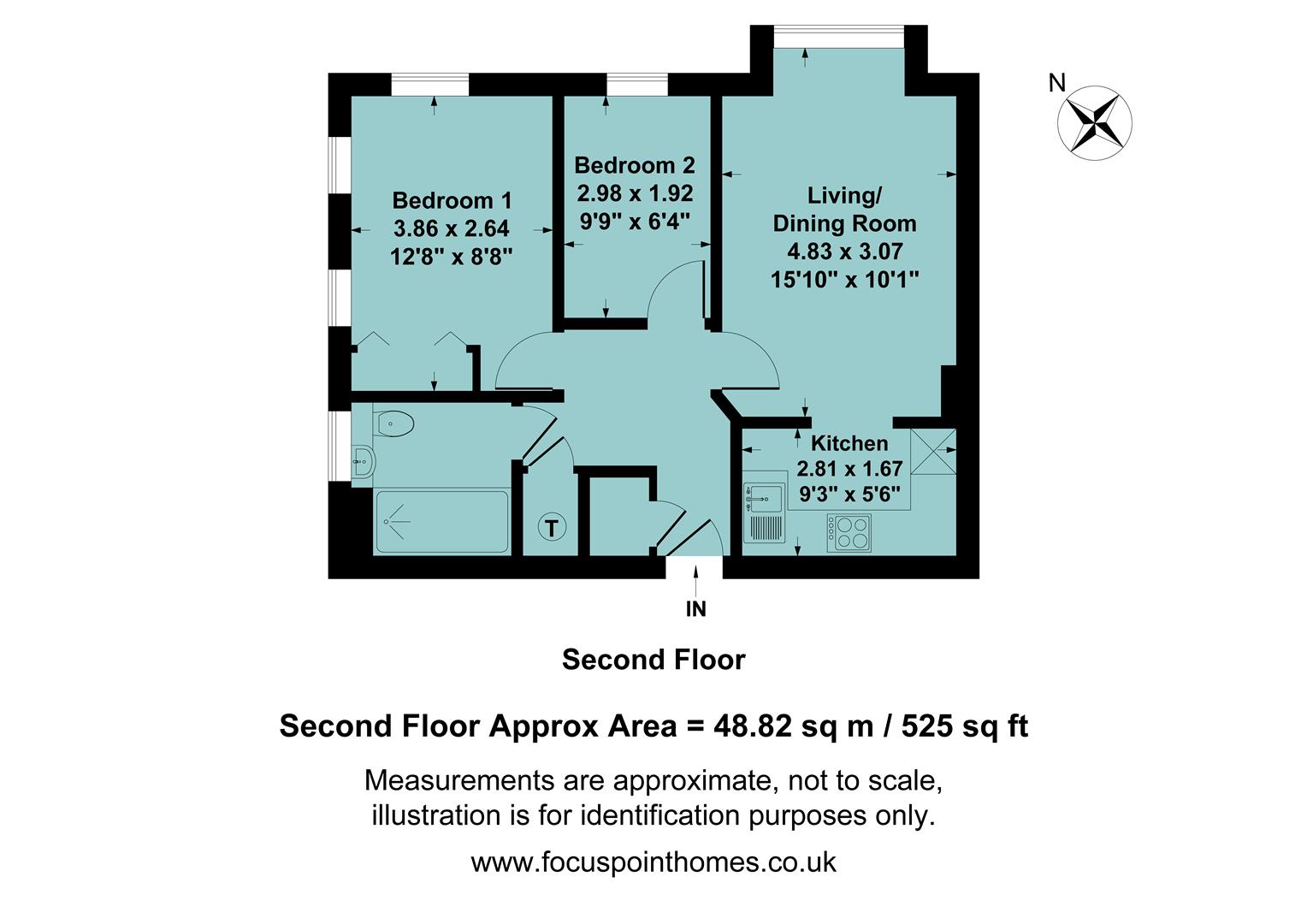 39, Chamberlaine Court, Banbury floorplan