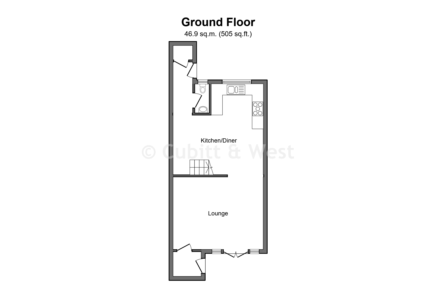 15, Blackbird Close, Waterlooville floorplan