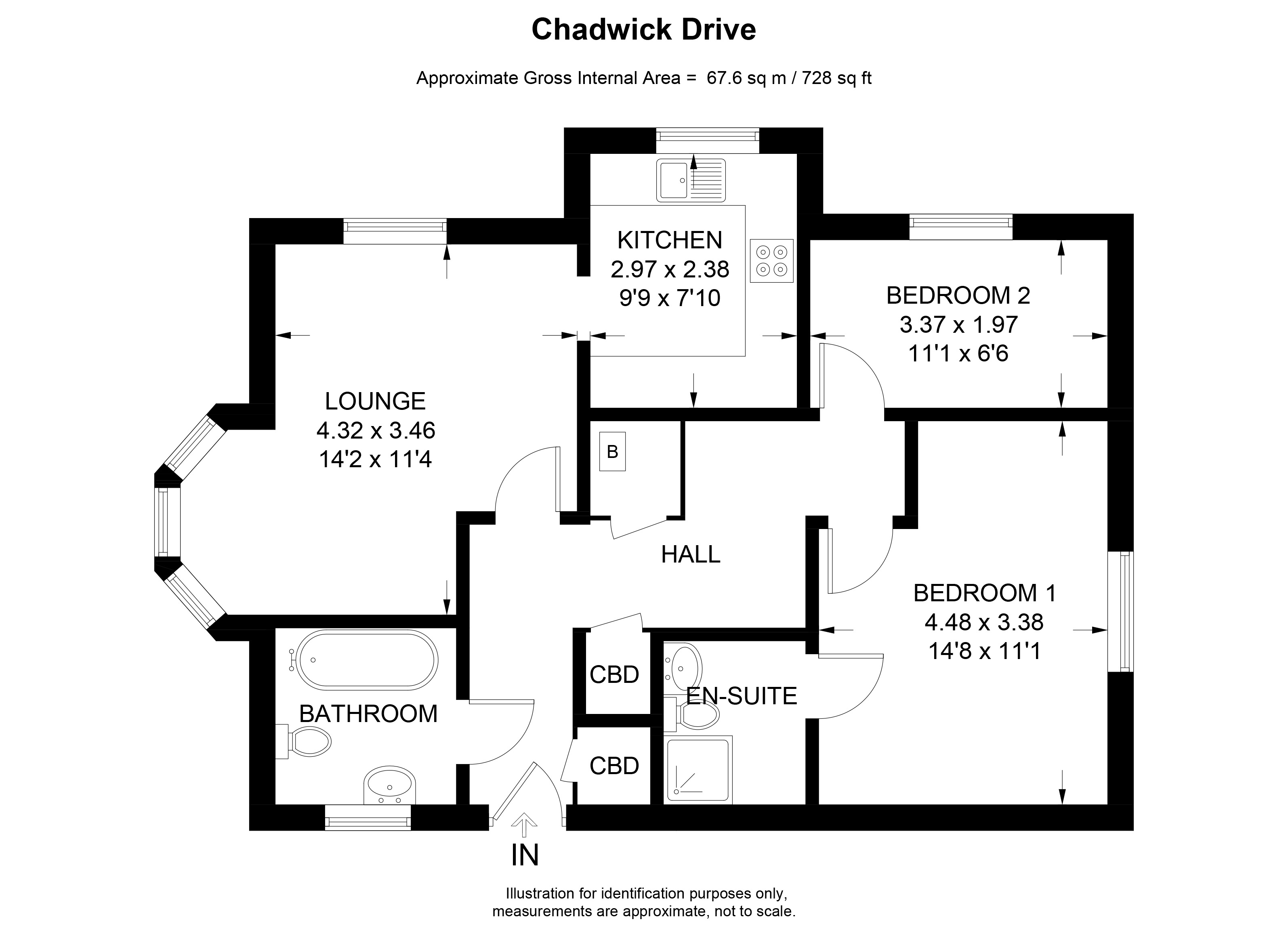 7, Chadwick Drive, Braintree floorplan